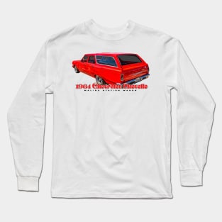 1964 Chevrolet Chevelle Malibu Station Wagon Long Sleeve T-Shirt